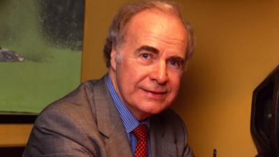 The late sports writer Hugh McIlvanney, who died last week at the age of 84.