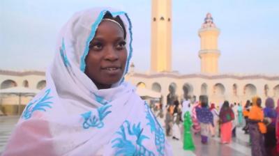 Daba Seck, Touba pilgrim from The Gambia