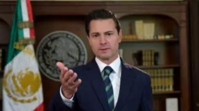 President Enrique Peña Nieto says his US counterpart's real problems could lie closer to home.