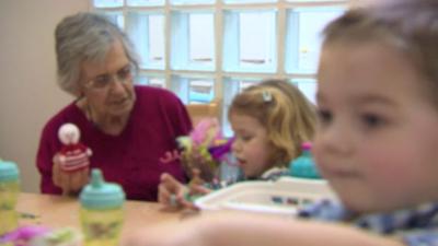 Children at care home