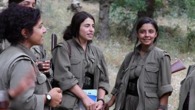 PKK fighters