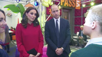 Prince William and Kate talk to Josh about mental health