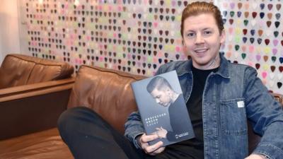 Rapper Stephen Manderson, better known as Professor Green