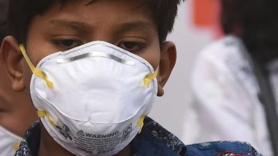 Protester in Delhi