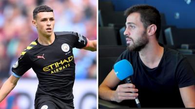 Bernardo Silva says Man City team-mate Phil Foden will be one of the world's best midfielders within '1-2 years'.