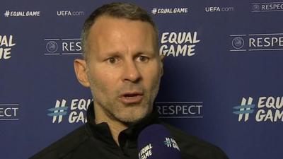 Wales manager Ryan Giggs