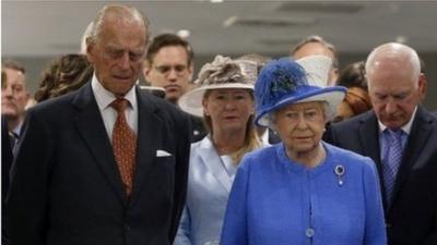 Duke of Edinburgh and The Queen