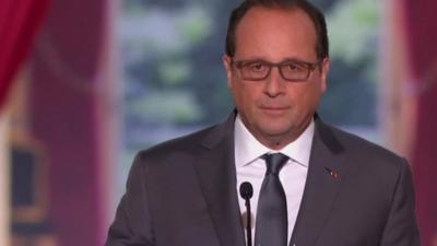 French President Francois Hollande