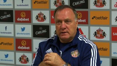 Sunderland boss Dick Advocaat