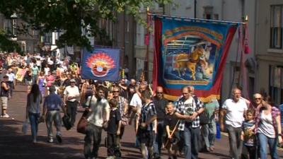 Durham Miners' Gala