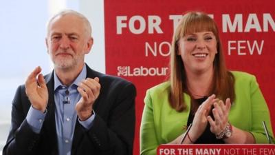 Jeremy Corbyn and Angela Rayner