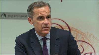 Mark Carney governor of the Bank of England