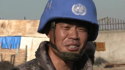 Chinese peacekeeper