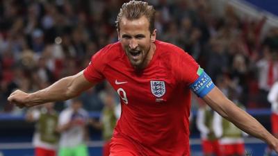 Harry Kane cheering