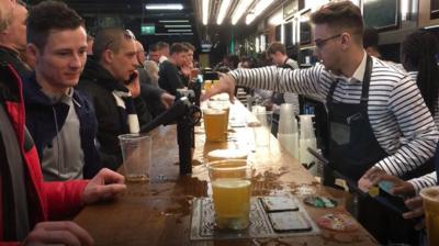 Tottenham stadium bar