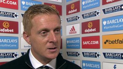 Swansea City manager Garry Monk