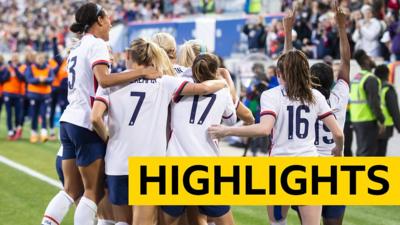 Highlights: USA 1-0 Spain
