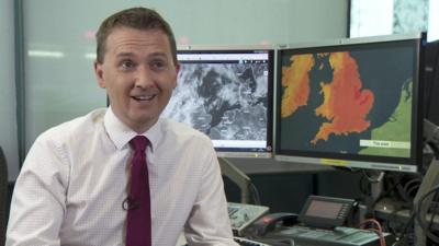 BBC Weather Presenter Matt Taylor