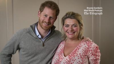 Prince Harry and Bryony Gordon