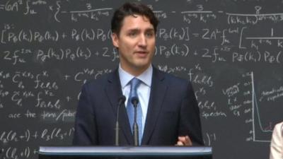 Canadian Prime Minister Justin Trudeau