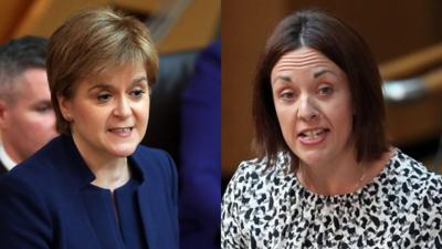 Nicola Sturgeon and Kezia Dugdale