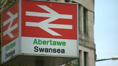 Swansea train station