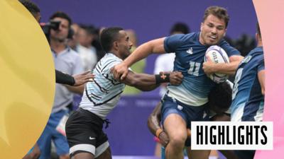 Watch the highlights from Fiji v France in the Men's Pool C of the Paris 2024 Olympics