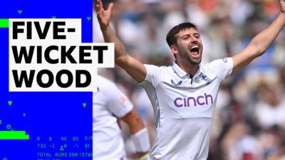 England's Mark Wood