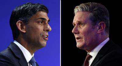 Rishi Sunak and Keir Starmer 