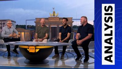 Cesc Fabregas, Gary Lineker, Alan Shearer and Wayne Rooney