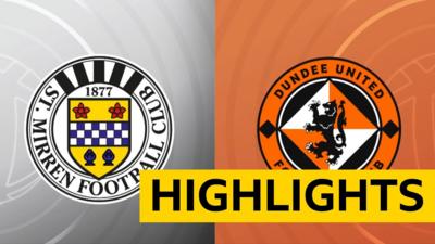 St Mirren v Dundee Utd