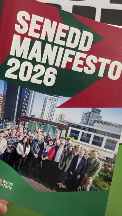 The Green Party manifesto for the Senedd election