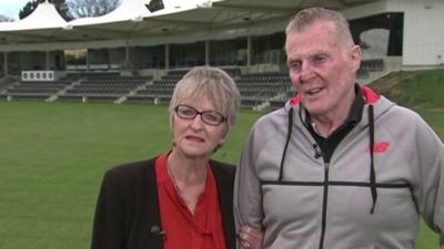 Ben Stokes' parents