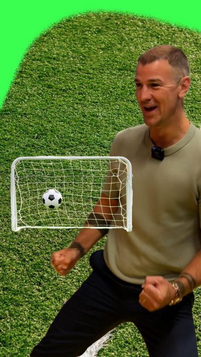 Joe Hart and the mini-goal