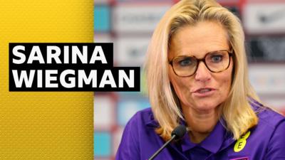 England boss Sarina Wiegman