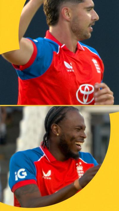 Josh Tongue and Jofra Archer 