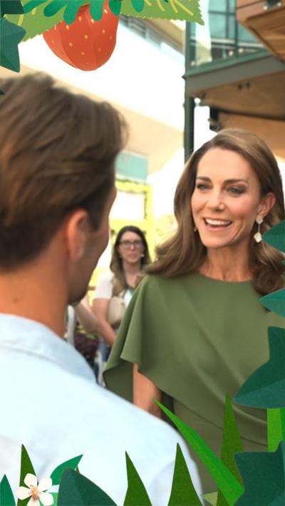 Kate Middleton and Arthur Fery