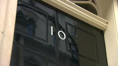 The door of Number 10