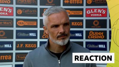 Dundee United manager Jim Goodwin