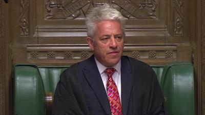 Speaker of the House of Commons John Bercow