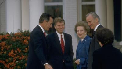 Bush and Thatcher