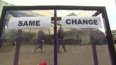 Daily Politics mood box in Harlow