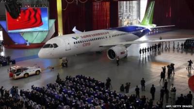 The C919 aircraft