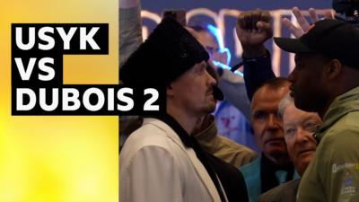 Oleksandr Usyk and Daniel Dubois