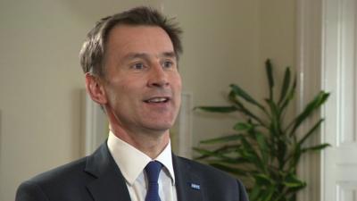 Health Secretary Jeremy Hunt