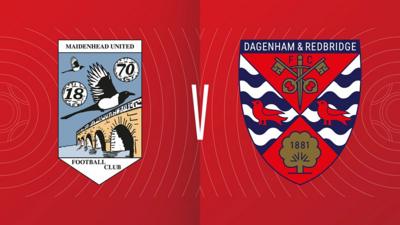 Maidenhead United v Dagenham & Redbridge