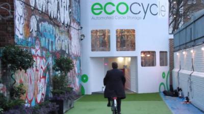 Ecocycle storage facility, Southwark, UK, 11 January 2016