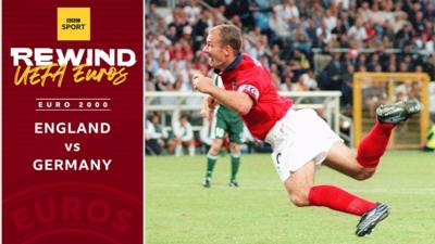 Euro 2000: Shearer scores against Germany