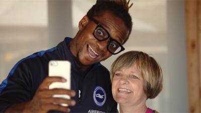 Brighton & Hove Albion's Gaetan Bong