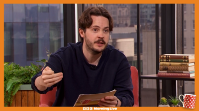 Nick Stapleton in the Morning Live studio